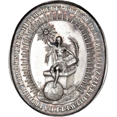 Medal - Frederik III Coronation back