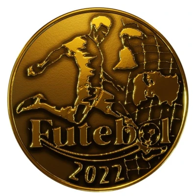 Medal - Gana Futebal back