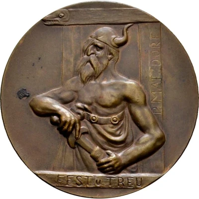 Medal - Generalfeldmarschall Gottlieb von Haeseler ND back
