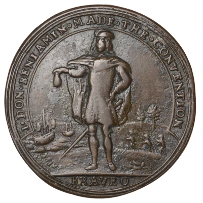 Medal - George II Convention of Pardo front