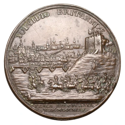 Medal - George II Recapture of Prague back