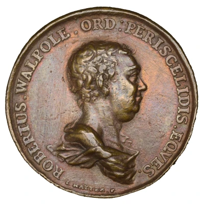Medal - George II Sir Robert Walpole ND front