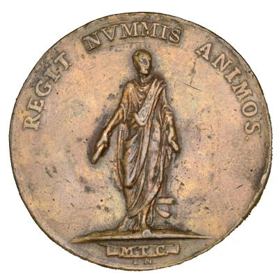 Medal - George II Sir Robert Walpole ND back