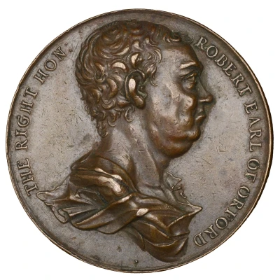 Medal - George II Sir Robert Walpole front