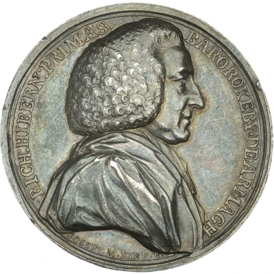 Medal - George III Armagh Library; silver front