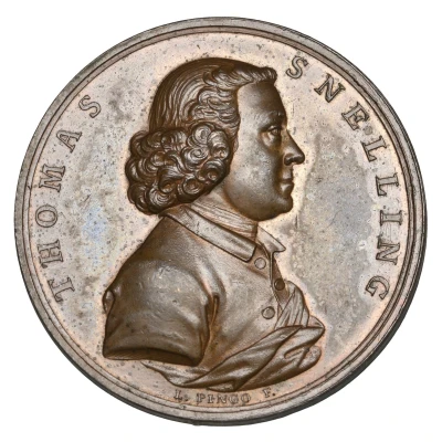 Medal - George III Thomas Snelling; Pingo, bronze front