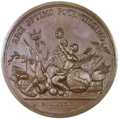 Medal - George IV Regi Optimo Potentissimo back