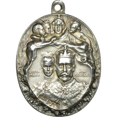 Medal - George V and Queen Mary Local Government front