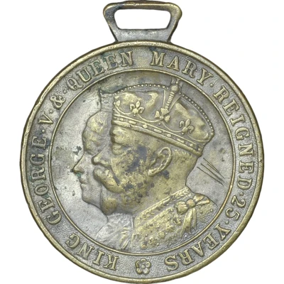 Medal - George V and Queen Mary Silver Jubilee front