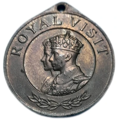 Medal - George VI Royal Visit front