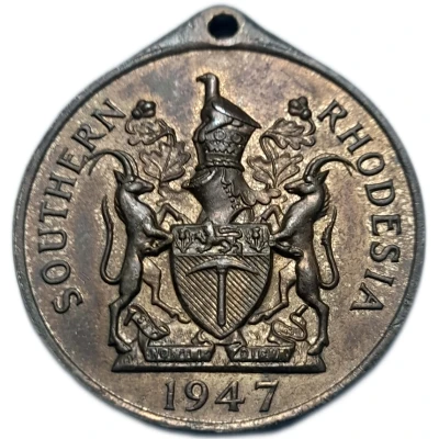 Medal - George VI Royal Visit back