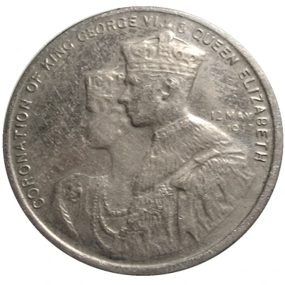 Medal - George VI and Elizabeth Coronation Salisbury front