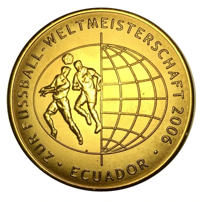 Medal - Germany 2006 World Cup Ecuador front