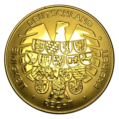 Medal - Germany 2006 World Cup Ecuador back