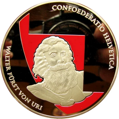 Medal - Giants of Switzerland Walter Fürst von Uri ND front