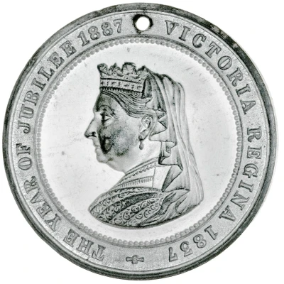 Medal - Golden Jubilee Kingston front