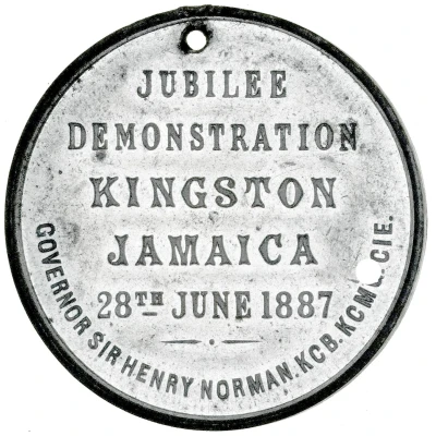 Medal - Golden Jubilee Kingston back