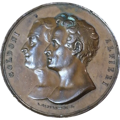 Medal - Goldoni Alfieri front