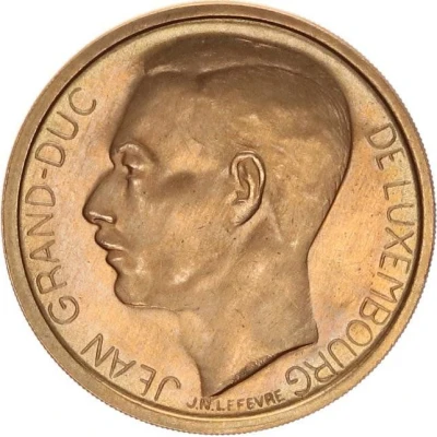 Medal - Grand Duke Jean front