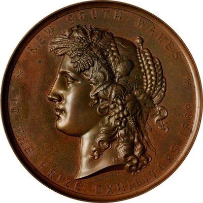 Medal - Great London Exposition Prize Bronze front