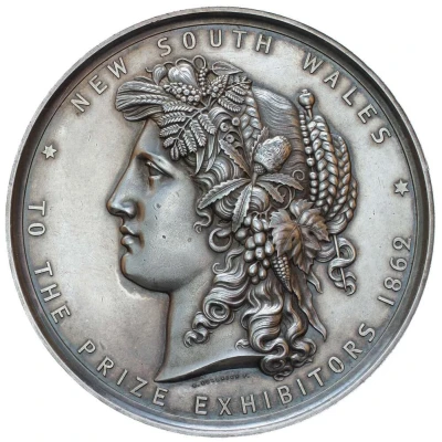 Medal - Great London Exposition Prize Silver front