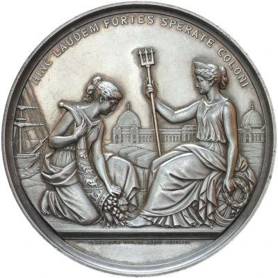 Medal - Great London Exposition Prize Silver back