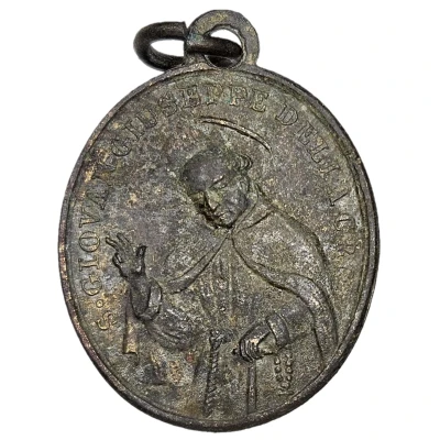 Medal - Gregory XVI St. John Joseph of the Cross ND back