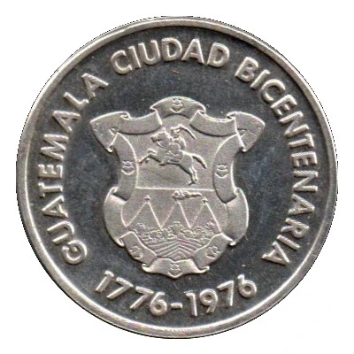 Medal - Guatemala bicentennial city front