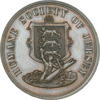 Medal (Humane Society of Jersey) ND front