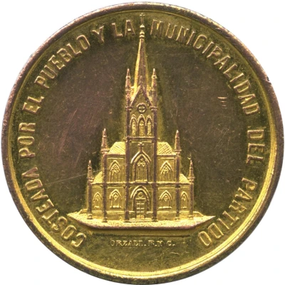 Medal - Iglesia de Santo Domingo front