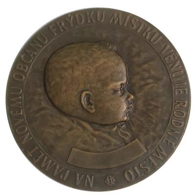 Medal - In memory of the new citizen Frýdek Místek ND front