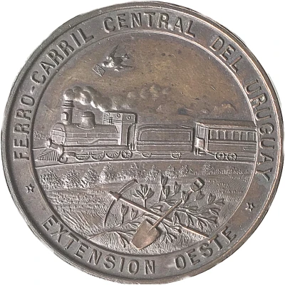 Medal - Inauguration of the Line to Mercedes front