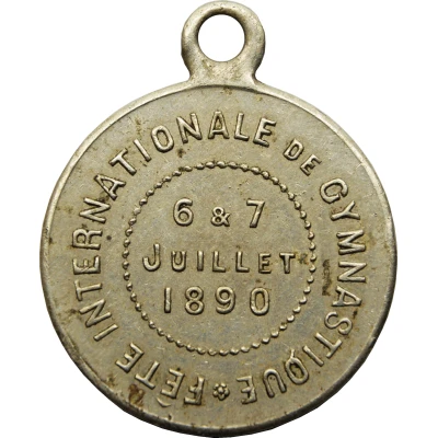 Medal - International gymnastics festival back