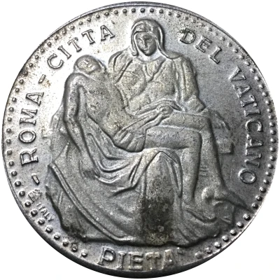 Medal - Ioannes Paulus II (Pietà) ND back