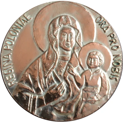 Medal - Ioannes Paulus II (Regina Poloniae) ND back