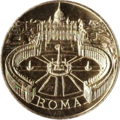 Medal - Ioannes Paulus II (St. Peter Square) ND back