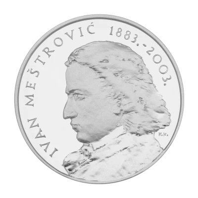 Medal - Ivan Mestrovic Silver front