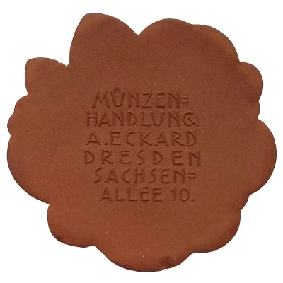 Medal - JDA Gartenbau-Ausstellung Dresden back