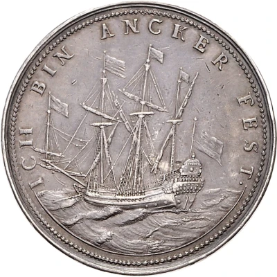 Medal - Jacob Kettler To the gained colony in The Gambia ND back