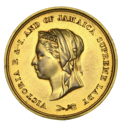 Medal - Jamaica International Exhibition front