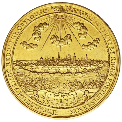 Medal - Jan II Kazimierz Waza Toruń back