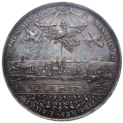 Medal - Jan II Kazimierz Waza Treaty of Oliva front