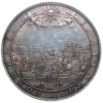 Medal - Jan II Kazimierz Waza Treaty of Oliva back