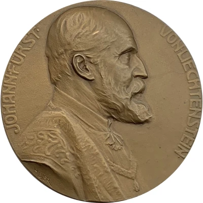 Medal - Johann II promoter of art and science front