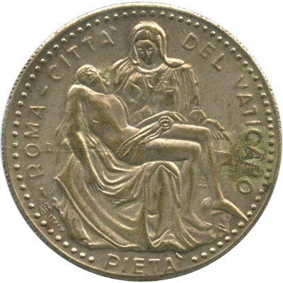 Medal - John Paul II (Pietà) ND back