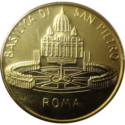 Medal - John Paul II (St. Peter's Square) ND back