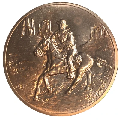 Medal - John Wayne ND back