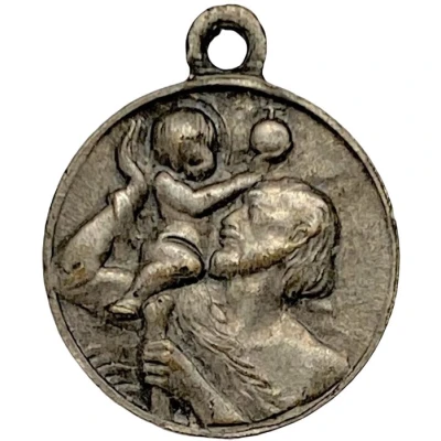 Medal - John XXIII (St. Christopher) ND back