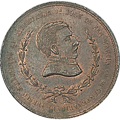 Medal - José de San Martín Buenos Aires front