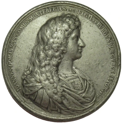 Medal - Juan Domingo de Zúñiga y Fonseca - Construction of the new fortifications of Brussels front